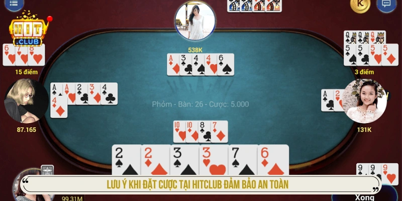 Lưu ý khi đặt cược tại HITCLUB đảm bảo an toàn 